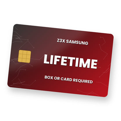 Z3X Samsung Activation For Z3X Box / Card (Lifetime) Activation FoneFunShop