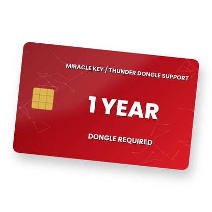 Miracle Key / Thunder Dongle Support Activation (1 Year) Activation FoneFunShop