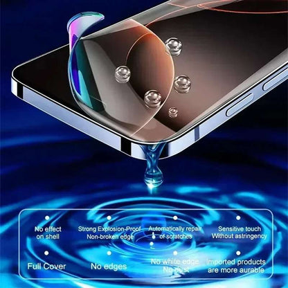 Clear Hydrogel Screen Protector For iPhone Ultra Front
