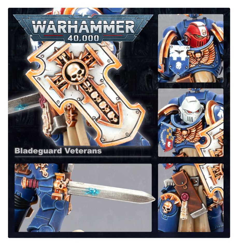 Warhammer 40,000: Space Marines Bladeguard Veterans (48-44) Warhammer 40,000 FoneFunShop