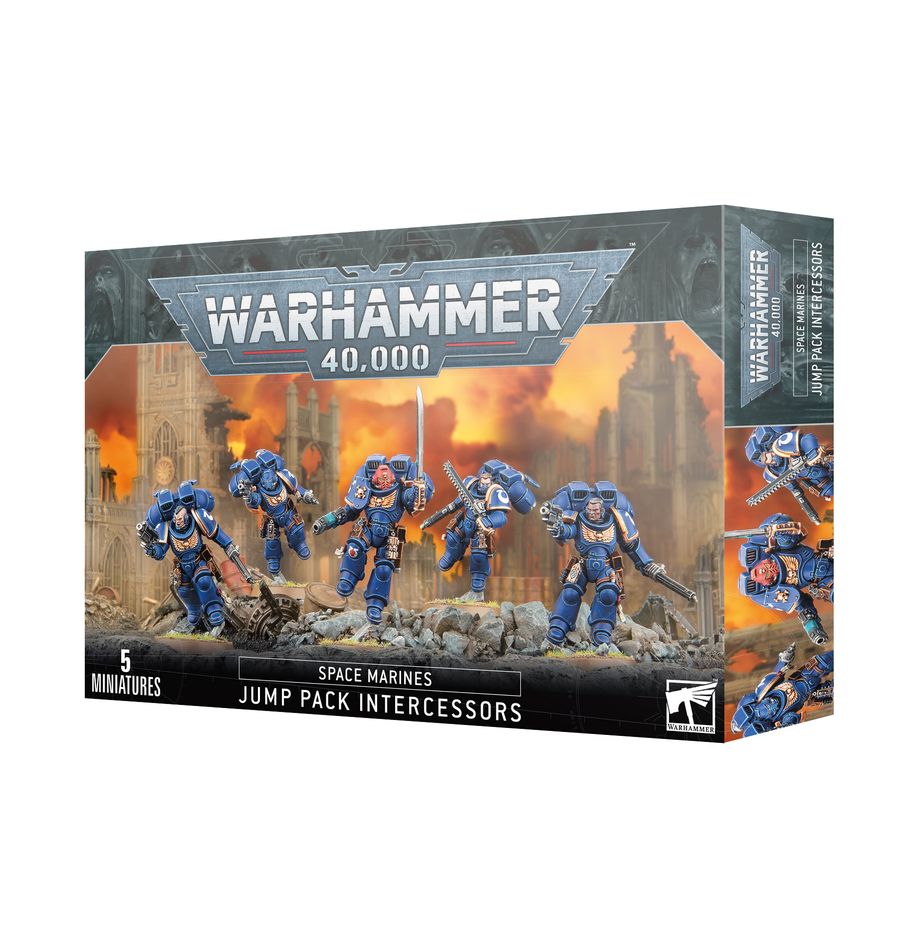 Warhammer 40,000: Space Marines - Jump Pack Intercessors (48-13) Warhammer 40,000 FoneFunShop