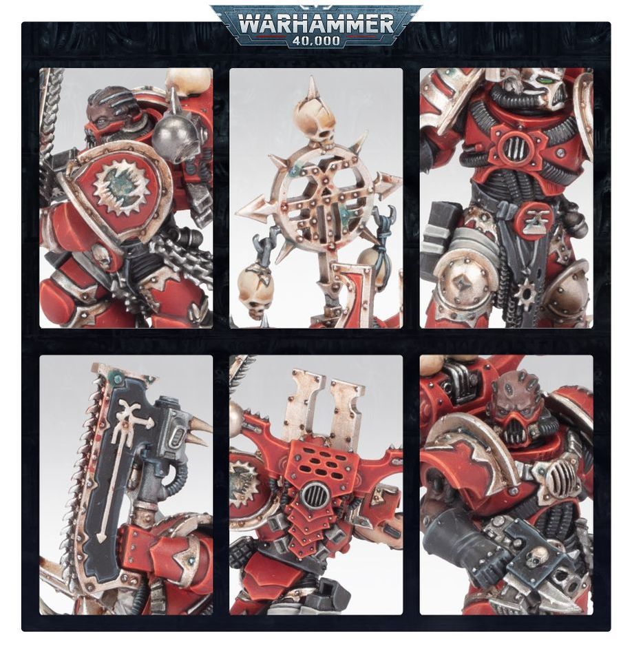 Warhammer 40,000: World Eaters: Khorne Berserkers (43-10) Warhammer 40,000 FoneFunShop