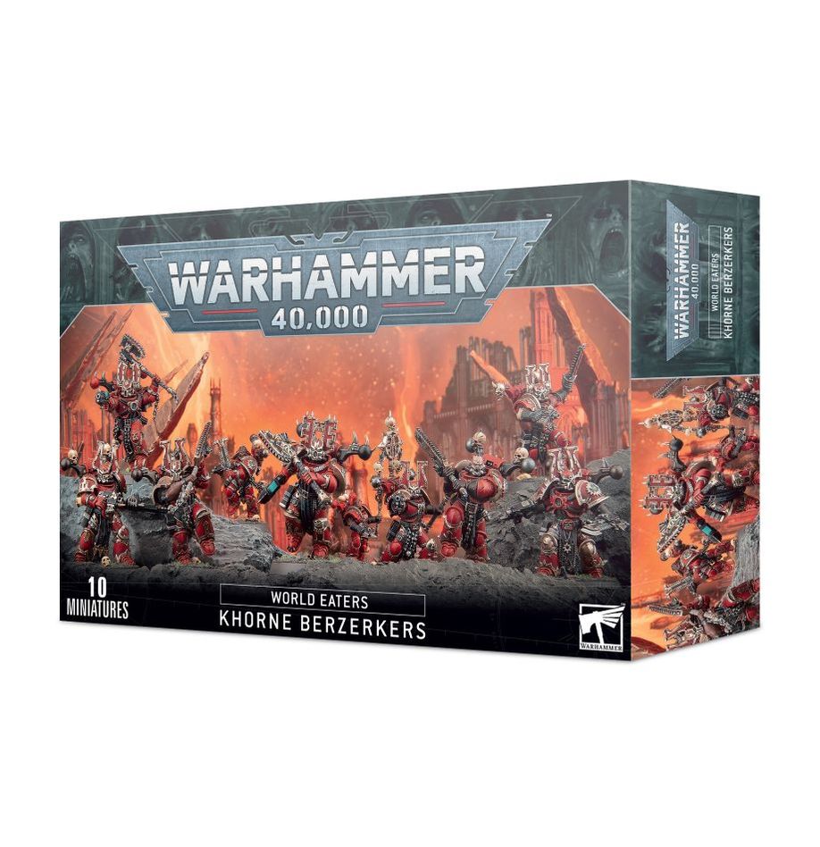 Warhammer 40,000: World Eaters: Khorne Berserkers (43-10) Warhammer 40,000 FoneFunShop