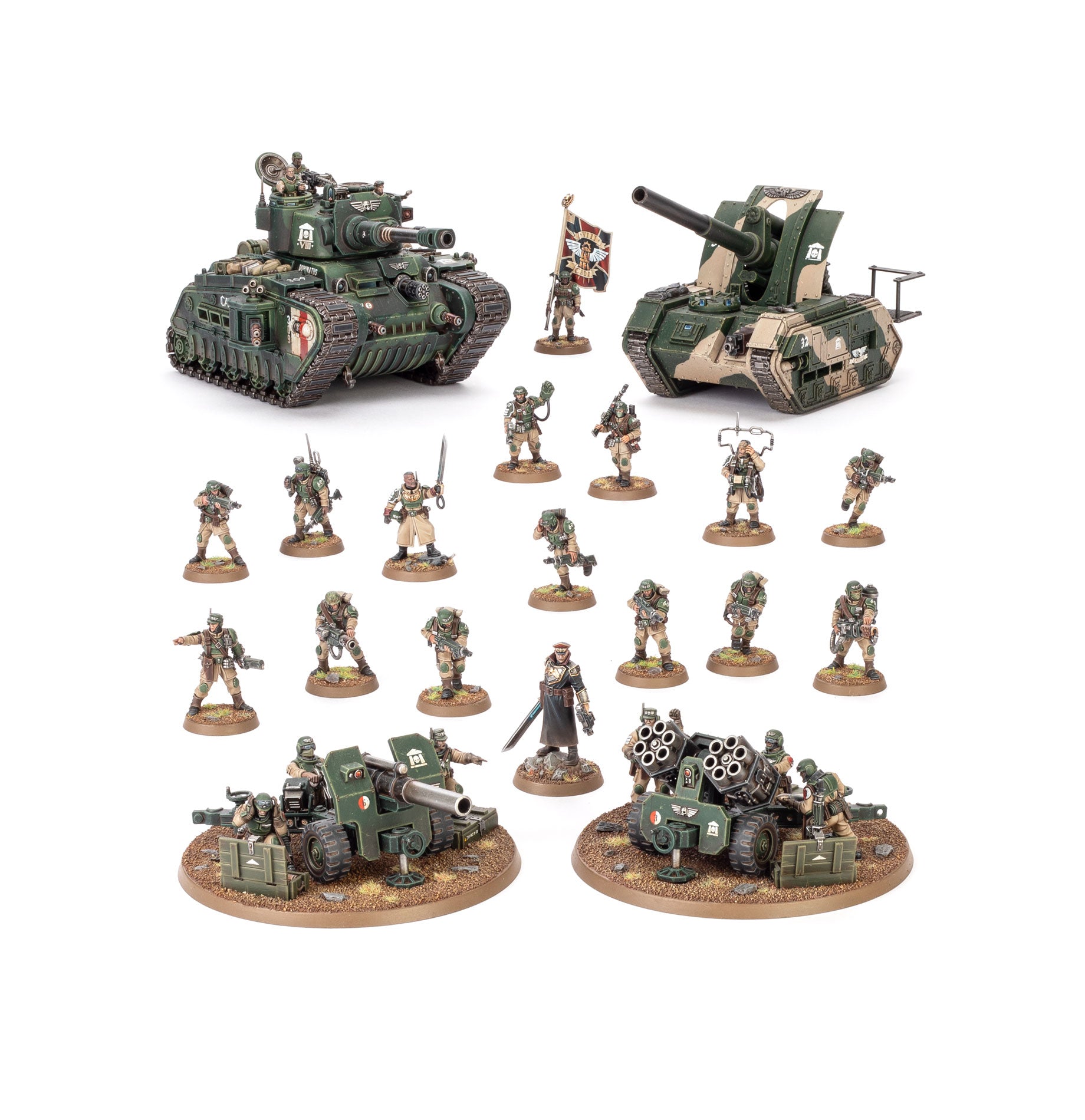 Warhammer 40,000 - Battleforce: Astra Militarum Platoon (47-48) Box Set FoneFunShop