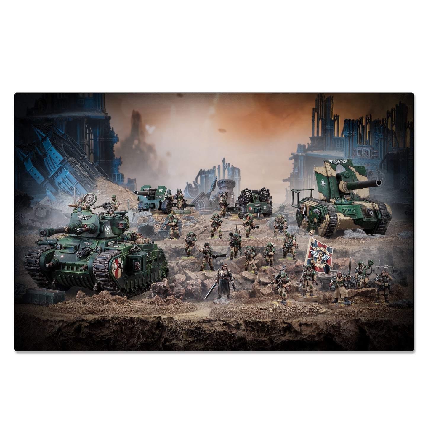 Warhammer 40,000 - Battleforce: Astra Militarum Platoon (47-48) Box Set FoneFunShop