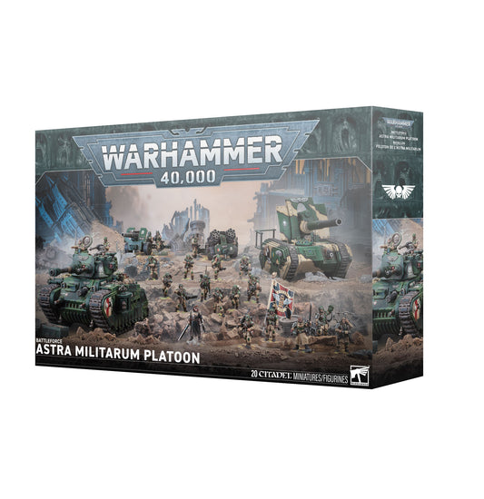 Warhammer 40,000 - Battleforce: Astra Militarum Platoon (47-48) Box Set FoneFunShop