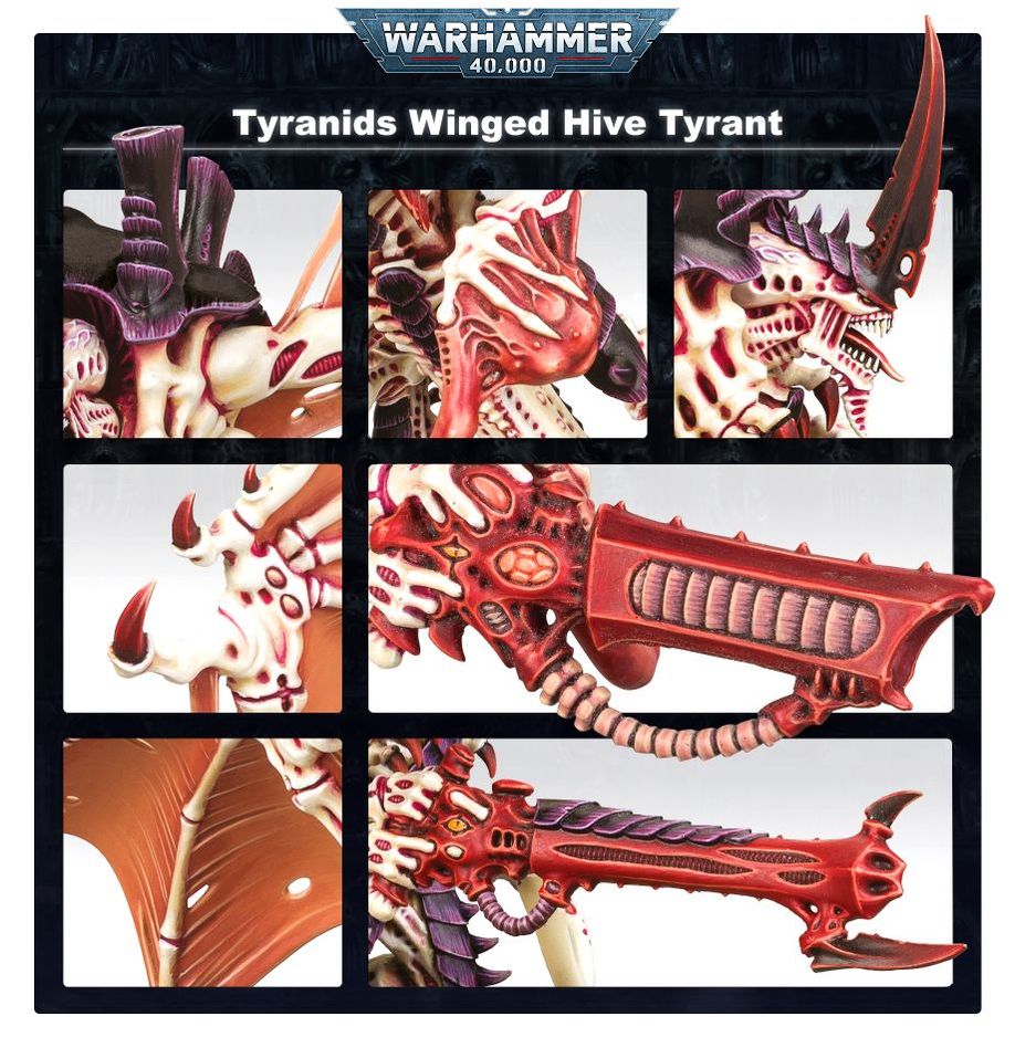 Warhammer 40,000: Tyranids: Winged Hive Tyrant (51-08) Warhammer 40,000 FoneFunShop