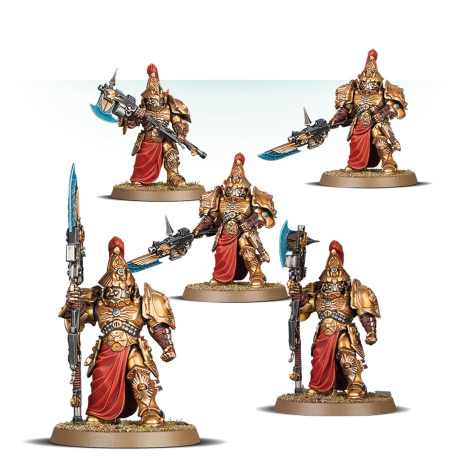 Warhammer 40,000: Adeptus Custodes: Custodian Wardens (01-11) Warhammer 40,000 FoneFunShop