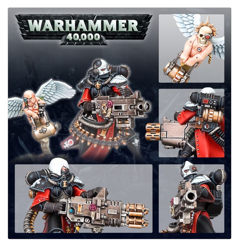 Warhammer 40,000: Adepta Sororitas: Retributor Squad (52-25) Warhammer 40,000 FoneFunShop