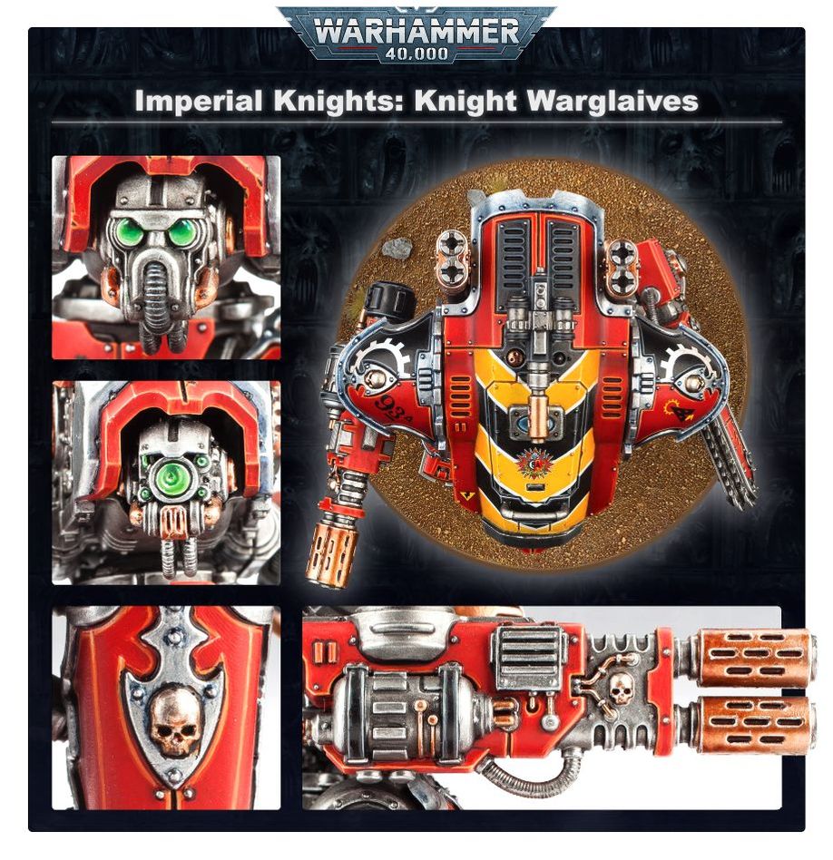 Warhammer 40,000: Imperial Knights: Knight Armigers (54-20) Warhammer 40,000 FoneFunShop