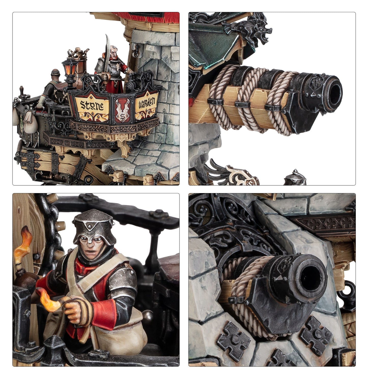 Warhammer Age of Sigmar - Cities of Sigmar - Cannonade Cogfort (86-15) Plastic Kit FoneFunShop