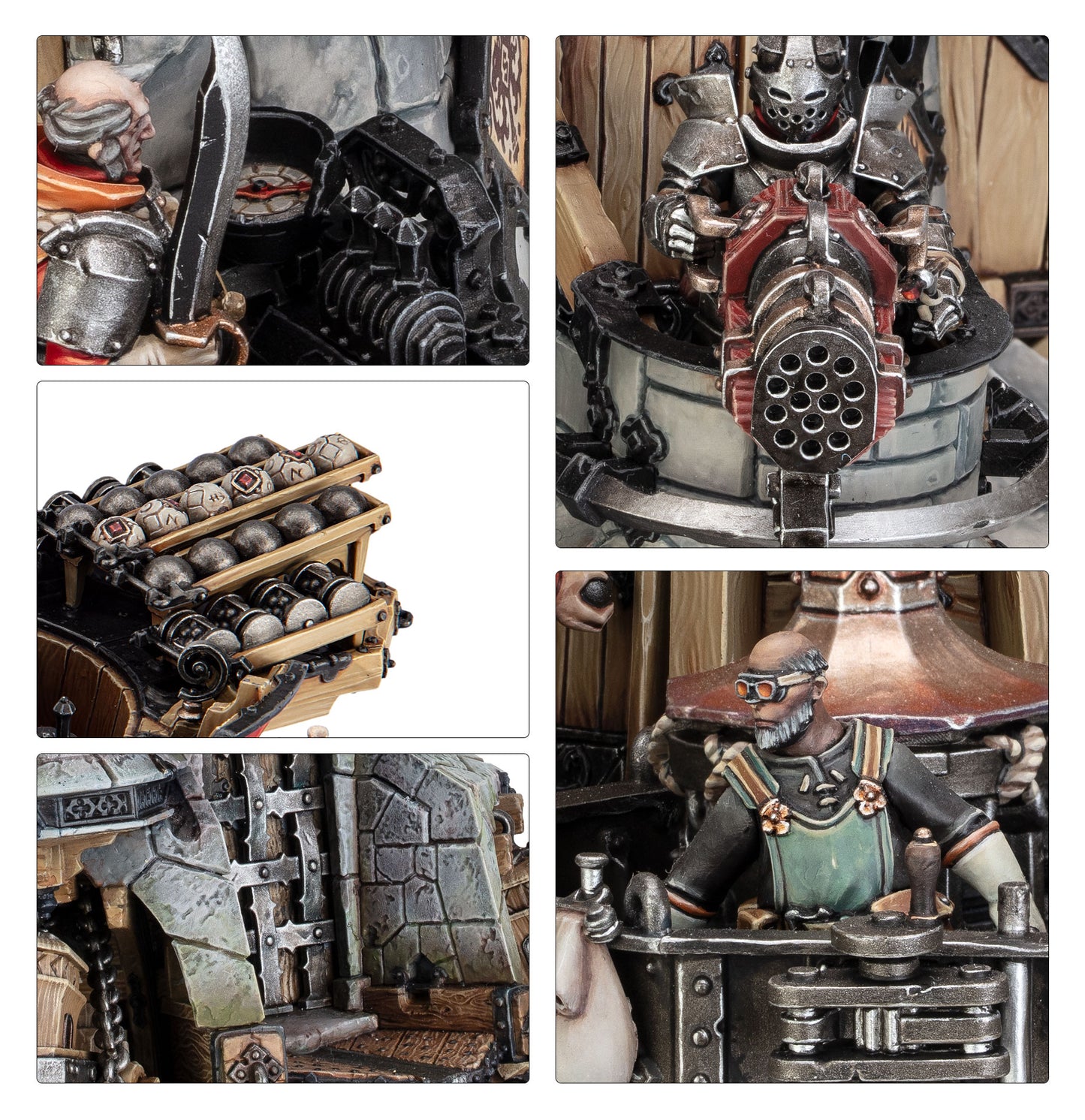 Warhammer Age of Sigmar - Cities of Sigmar - Cannonade Cogfort (86-15) Plastic Kit FoneFunShop