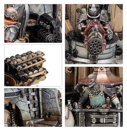 Warhammer Age of Sigmar - Cities of Sigmar - Cannonade Cogfort (86-15) Plastic Kit FoneFunShop