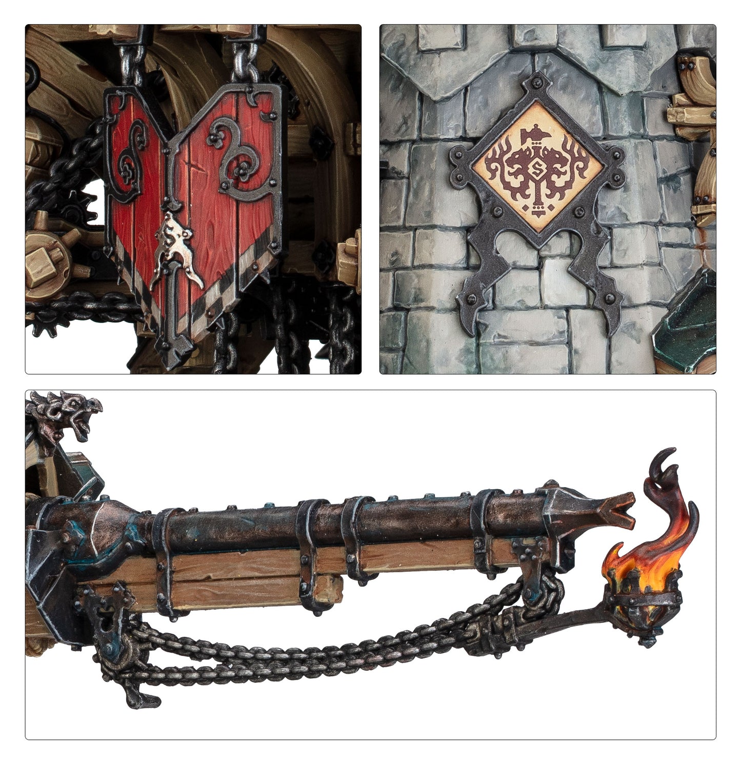 Warhammer Age of Sigmar - Cities of Sigmar - Cannonade Cogfort (86-15) Plastic Kit FoneFunShop