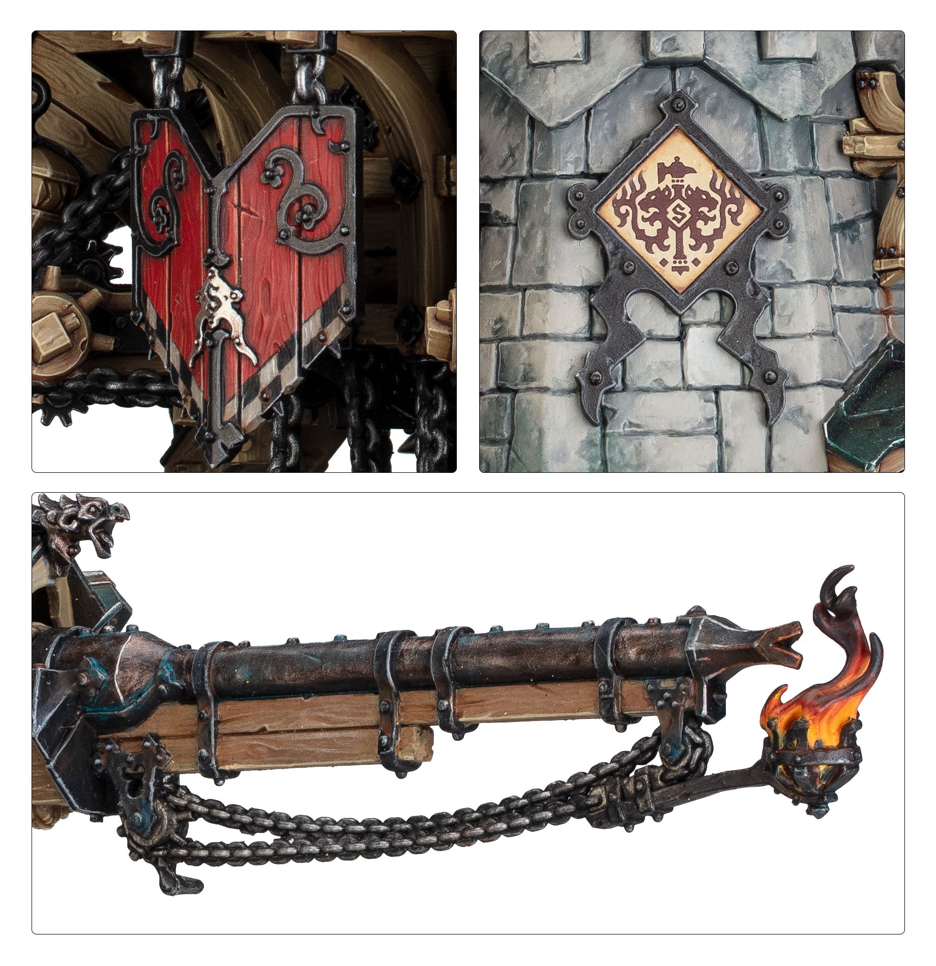 Warhammer Age of Sigmar - Cities of Sigmar - Cannonade Cogfort (86-15) Plastic Kit FoneFunShop