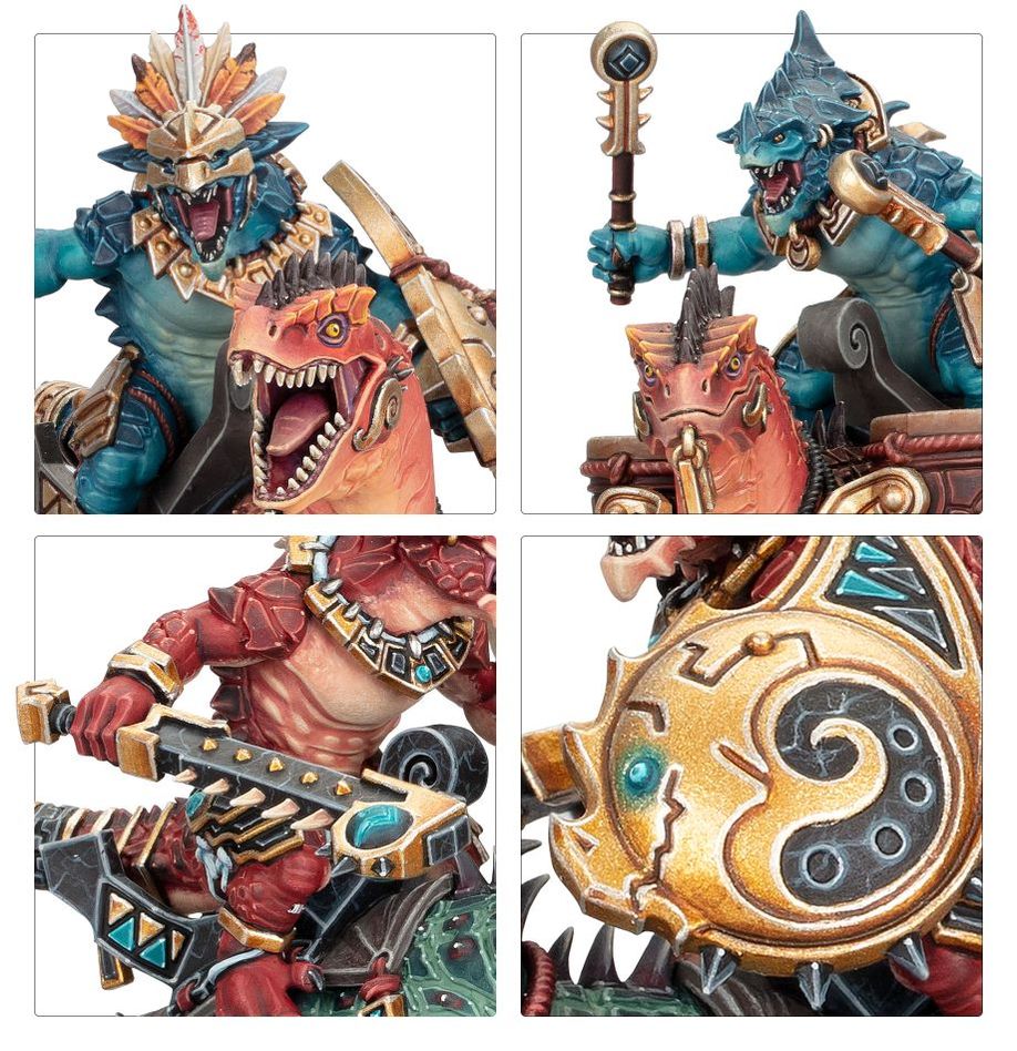 Warhammer Age of Sigmar: Seraphon: Aggradon Lancers (88-18) Age of Sigmar FoneFunShop