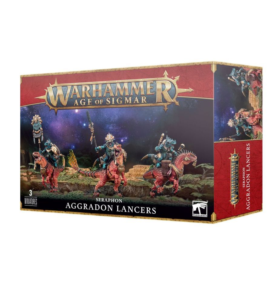 Warhammer Age of Sigmar: Seraphon: Aggradon Lancers (88-18) Age of Sigmar FoneFunShop