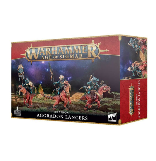 Warhammer Age of Sigmar: Seraphon: Aggradon Lancers (88-18) Age of Sigmar FoneFunShop