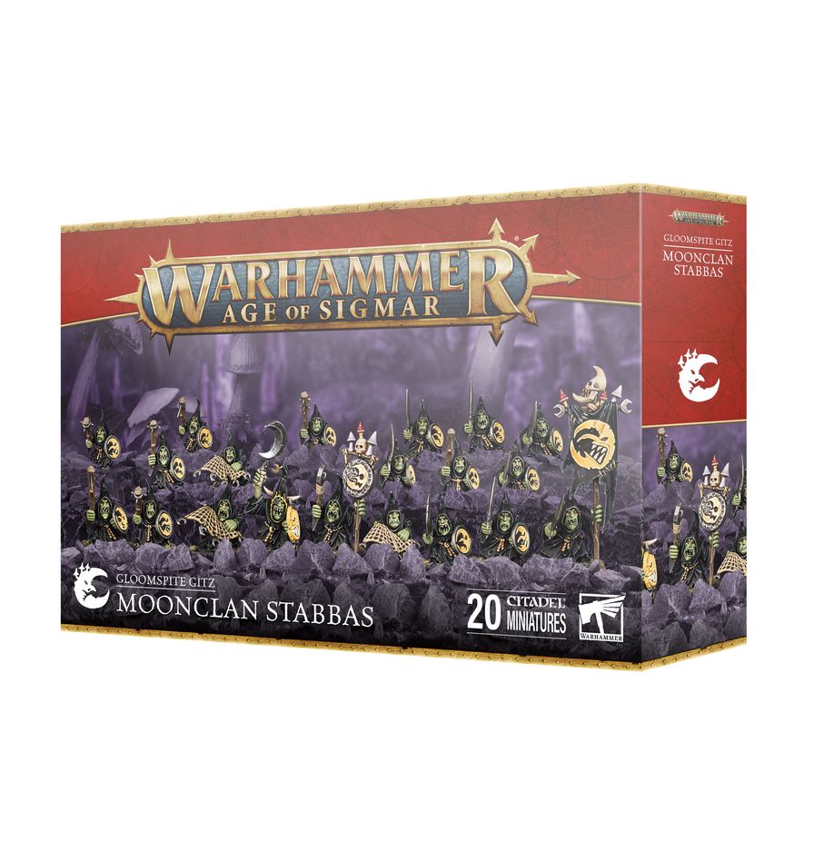 Warhammer Age of Sigmar: Gloomspite Gitz: Moonclan Stabbas (89-07) Age of Sigmar FoneFunShop