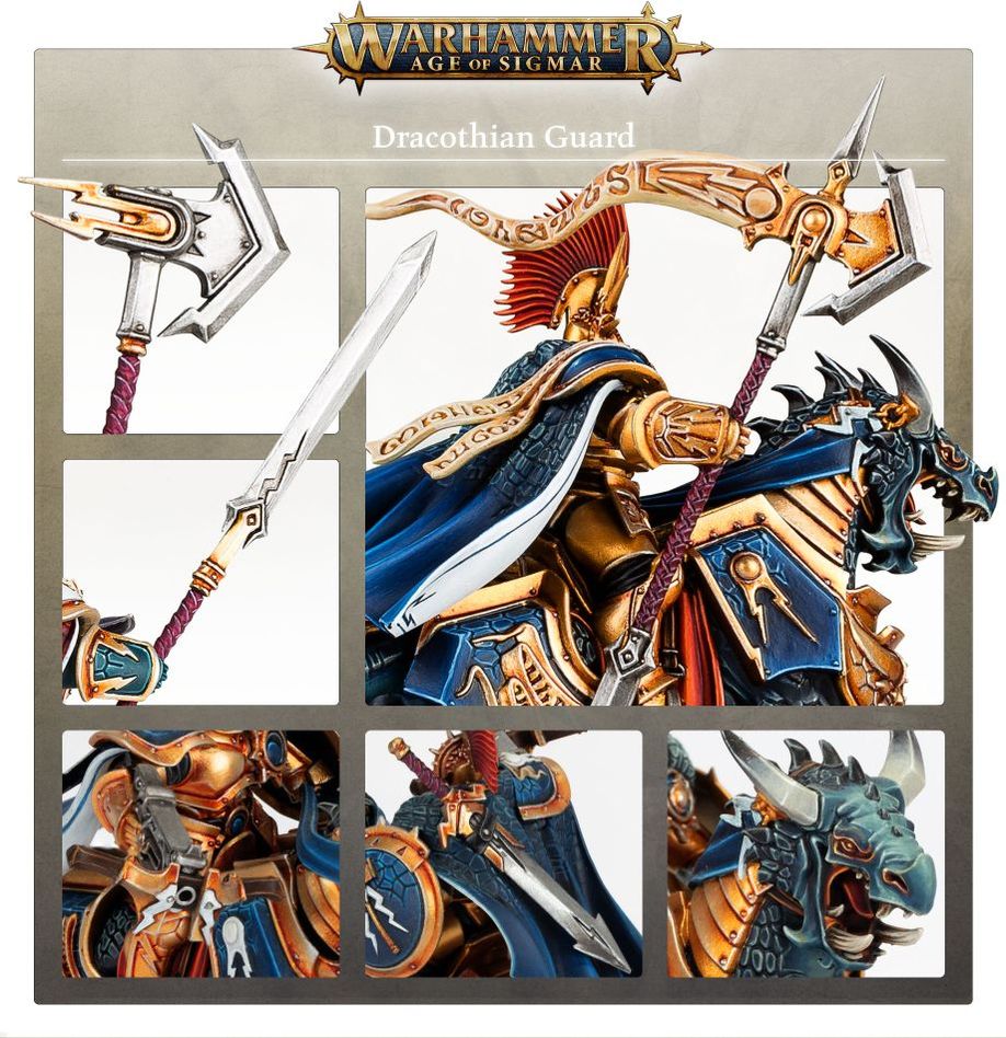 Warhammer Age of Sigmar: Stormcast Eternals: Dracothian Guard (96-24) Age of Sigmar FoneFunShop