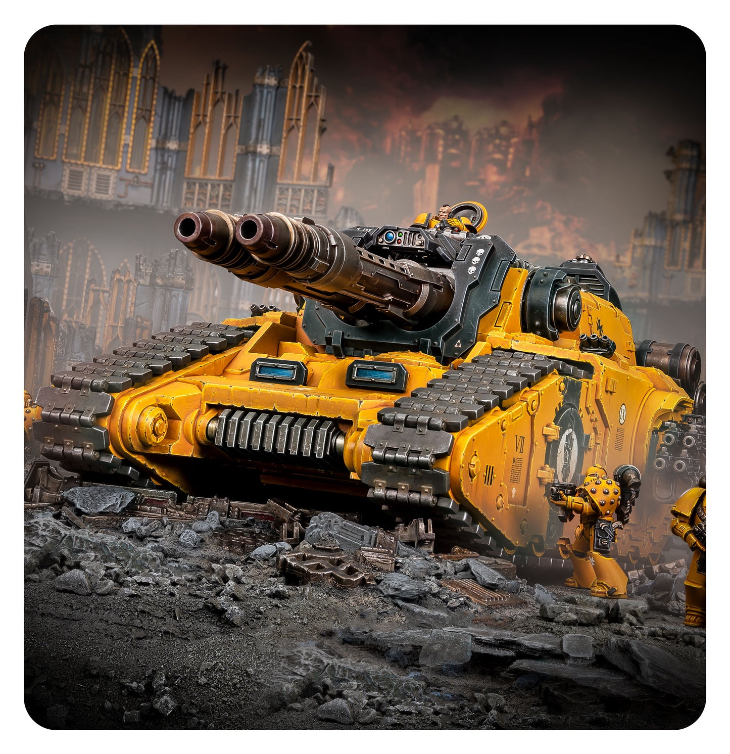 Warhammer - Horus Heresy - Falchion Super-Heavy Tank Destroyer (31-160) Plastic Kit FoneFunShop