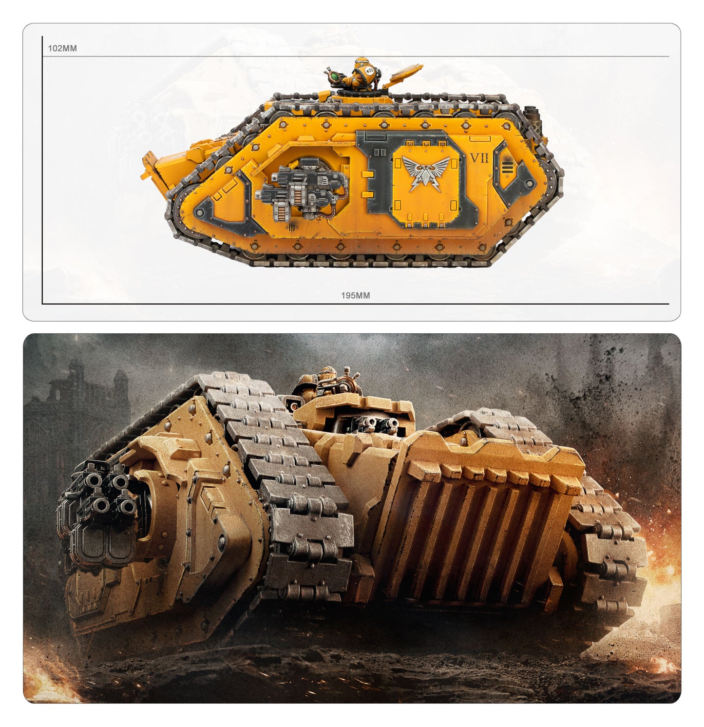Warhammer Horus Heresy Spartan Prometheus Assault Tank 31-155 - view 4
