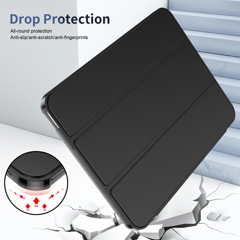 Case For iPad 10th Gen (A2757) and 11th Gen (A2893) Black Case Cover FoneFunShop
