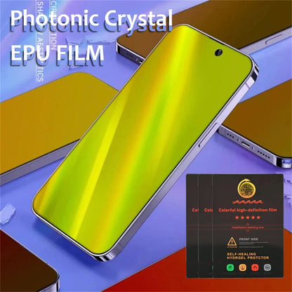 Pack of 50 Small Hydrogel Protectors For Smartphone 180mm x 120mm (Privacy Mirror Chameleon) Screen Protector FoneFunShop