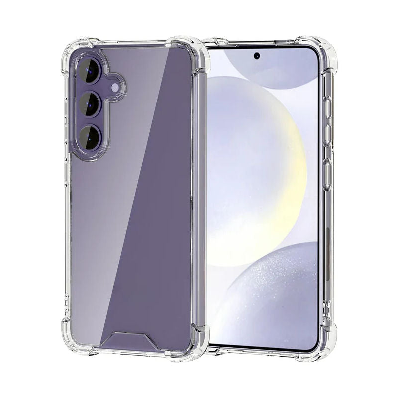 Case For Samsung S25 FE Anti-Shock Clear Robust Shockproof Armoured Tough Case Cover FoneFunShop