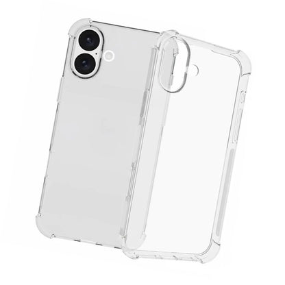 Case For iPhone 16 Clear Transparent King Kong Tough Shockproof Armoured Case Cover FoneFunShop