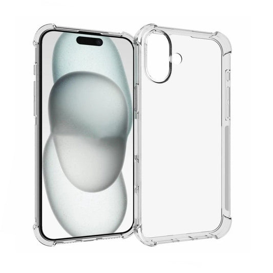 Case For iPhone 16 Plus Clear Transparent King Kong Tough Shockproof Armoured Case Cover FoneFunShop