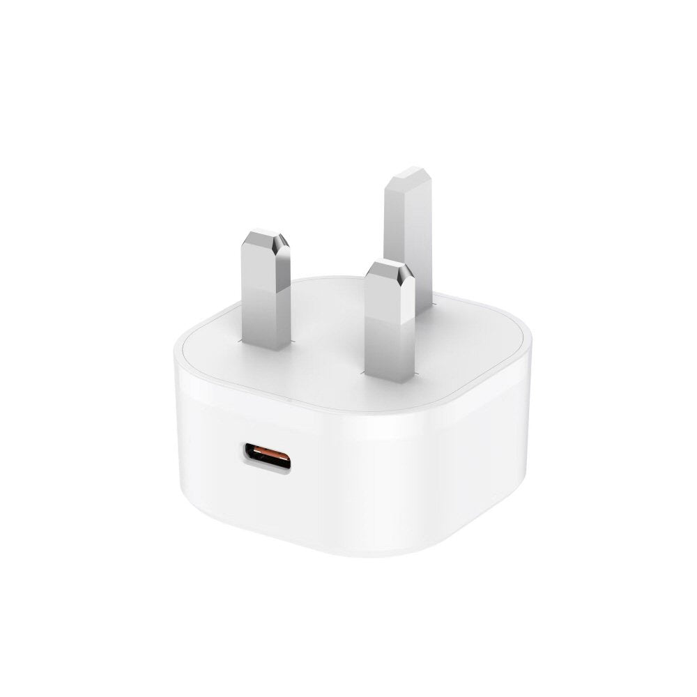 Budi Type C Compact Home Fast Charge UK Plug PD 20W Budi FoneFunShop