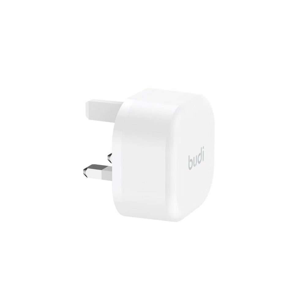 Budi Type C Compact Home Fast Charge UK Plug PD 20W Budi FoneFunShop