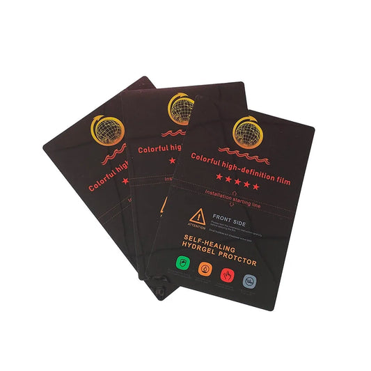 Pack of 50 Small Hydrogel Protectors For Smartphone 180mm x 120mm (Privacy Mirror Chameleon) Screen Protector FoneFunShop