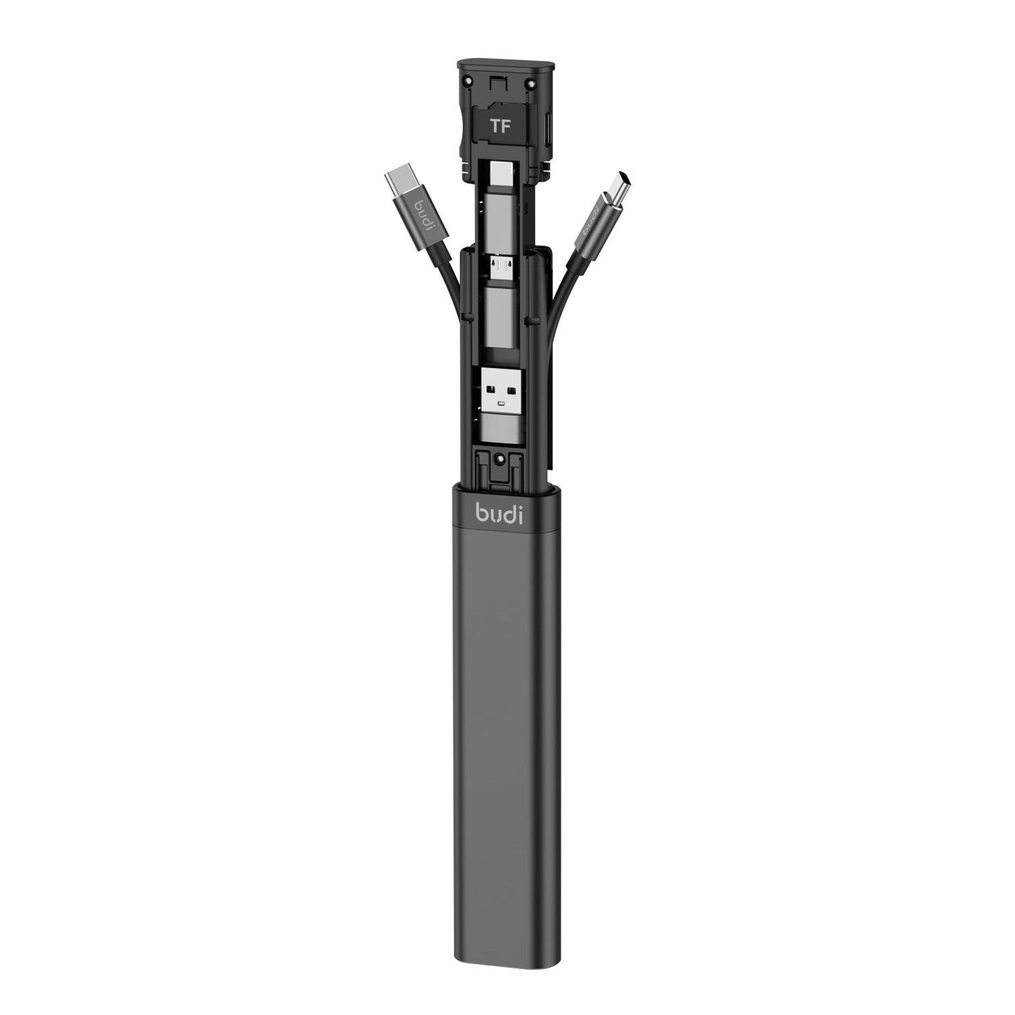 Bundle - Multi Universal Charging Cable Stick for Travel in Black (Pack of 2) Cable FoneFunShop