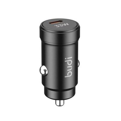 Budi Mini Car Charger PD 33W Fast Charger with USB-C Port Compact Design car FoneFunShop
