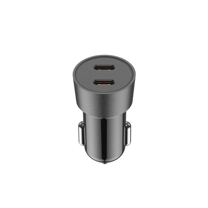 Budi Mini Car Charger PD 33W Fast Charger with 2 x USB-C Port car FoneFunShop