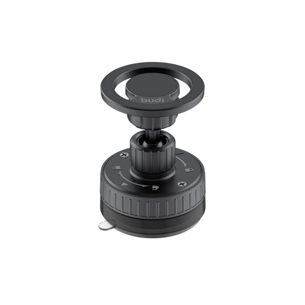 Budi 2 in 1 Magnetic Universal Car Mount Rotation Base Budi FoneFunShop