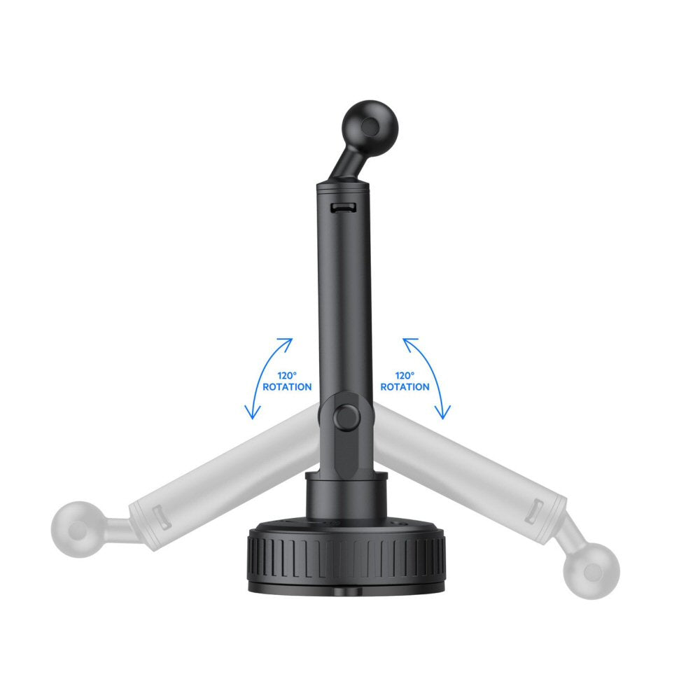 Budi 2 in 1 Magnetic Universal Telescopic Car Phone Holder Budi FoneFunShop