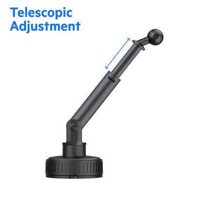 Budi 2 in 1 Magnetic Universal Telescopic Car Phone Holder Budi FoneFunShop