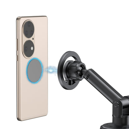 Budi 2 in 1 Magnetic Universal Telescopic Car Phone Holder Budi FoneFunShop