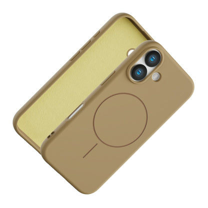 Magnetic Case for iPhone 17 - Compatible with MagSafe - Shockproof Beige Case Cover FoneFunShop