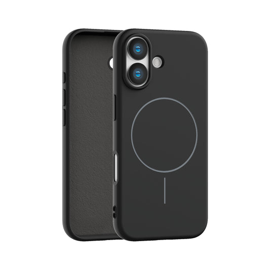 Magnetic Case for iPhone 17 - Compatible with MagSafe - Shockproof Black Case Cover FoneFunShop