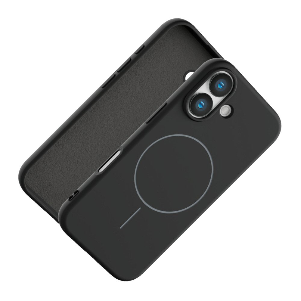 Magnetic Case for iPhone 17 - Compatible with MagSafe - Shockproof Black Case Cover FoneFunShop