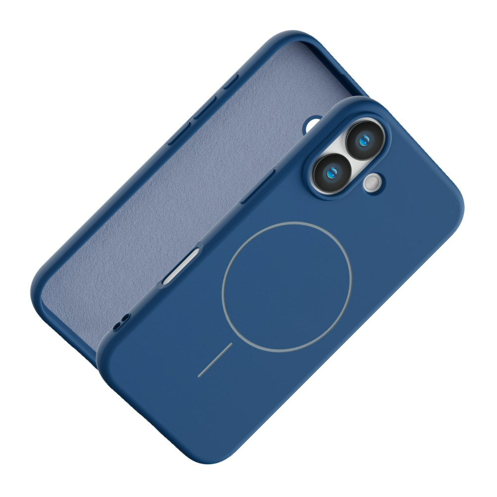 Magnetic Case for iPhone 17 - Compatible with MagSafe - Shockproof Blue Case Cover FoneFunShop