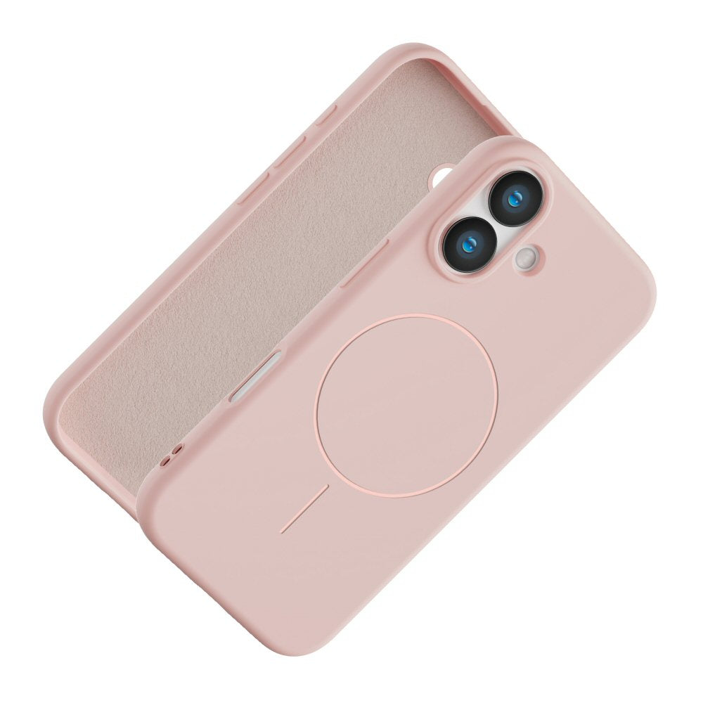 Magnetic Case for iPhone 17 - Compatible with MagSafe - Shockproof Pink Case Cover FoneFunShop