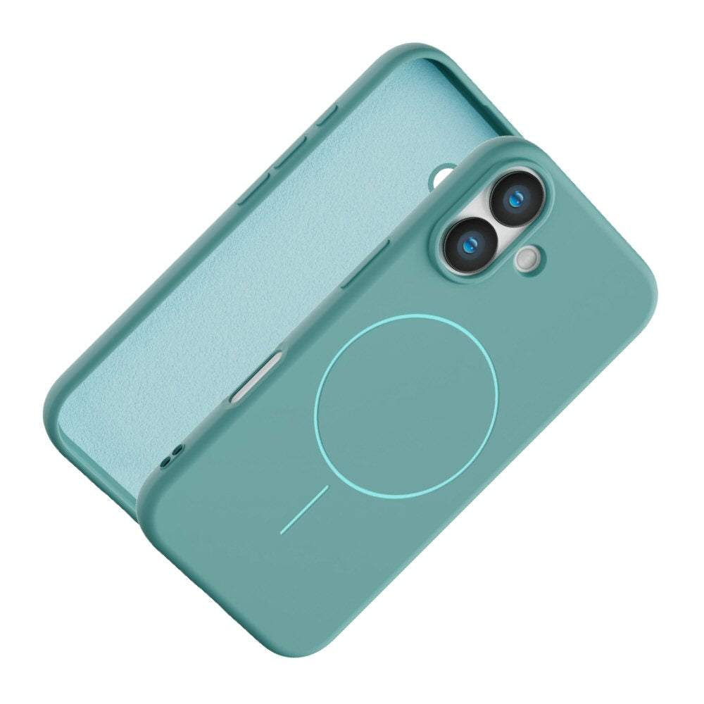 Magnetic Case for iPhone 17 - Compatible with MagSafe - Shockproof Green Case Cover FoneFunShop
