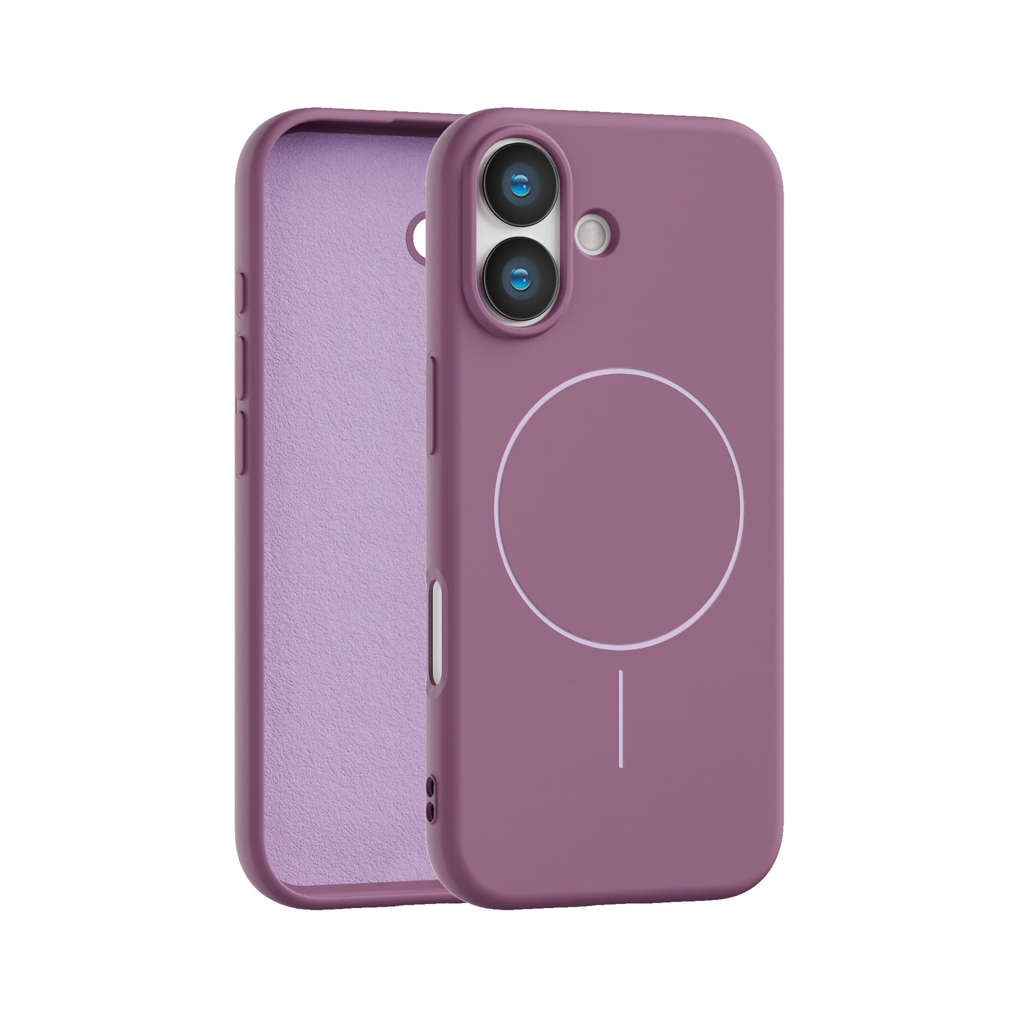 Magnetic Case for iPhone 17 - Compatible with MagSafe - Shockproof Purple Case Cover FoneFunShop