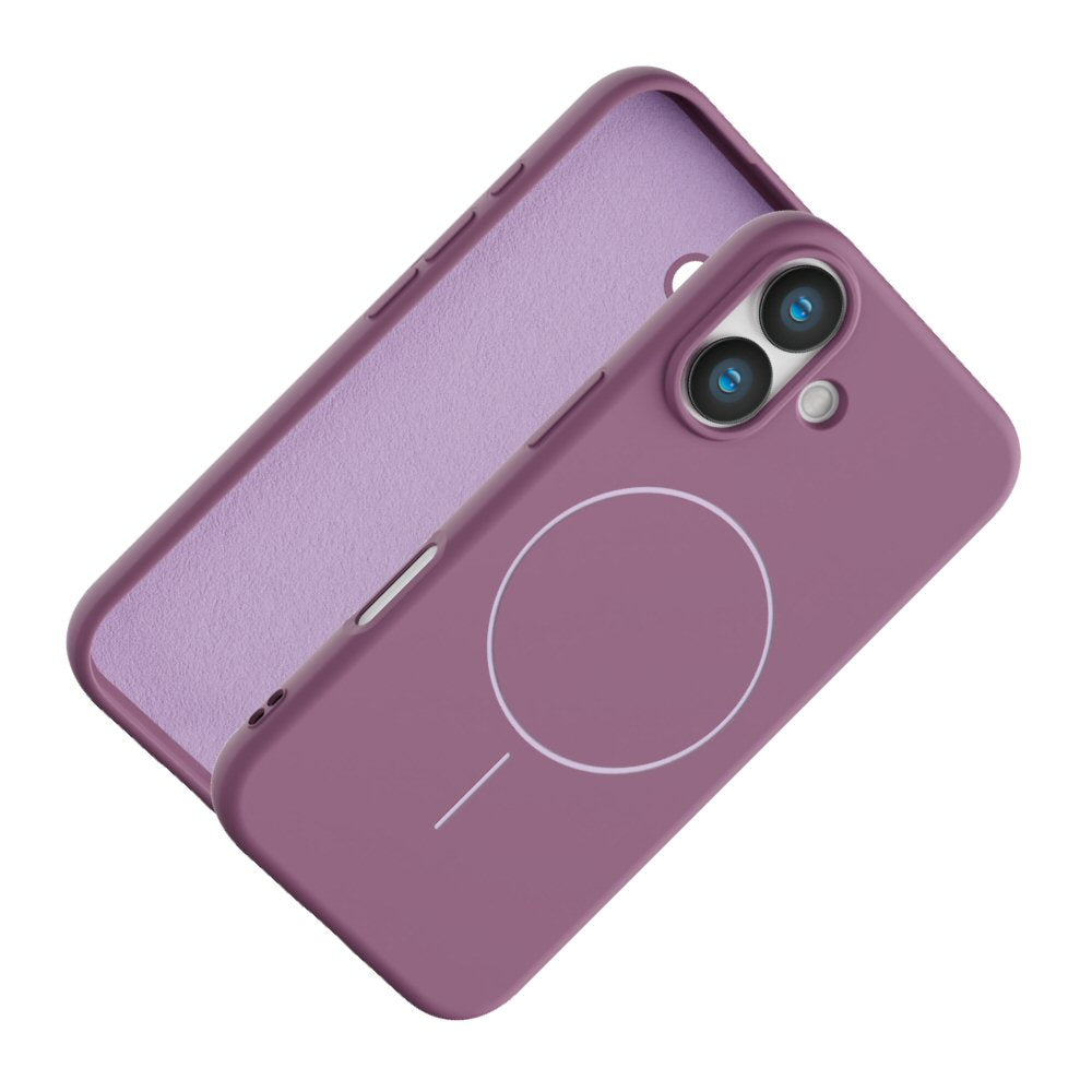 Magnetic Case for iPhone 17 - Compatible with MagSafe - Shockproof Purple Case Cover FoneFunShop