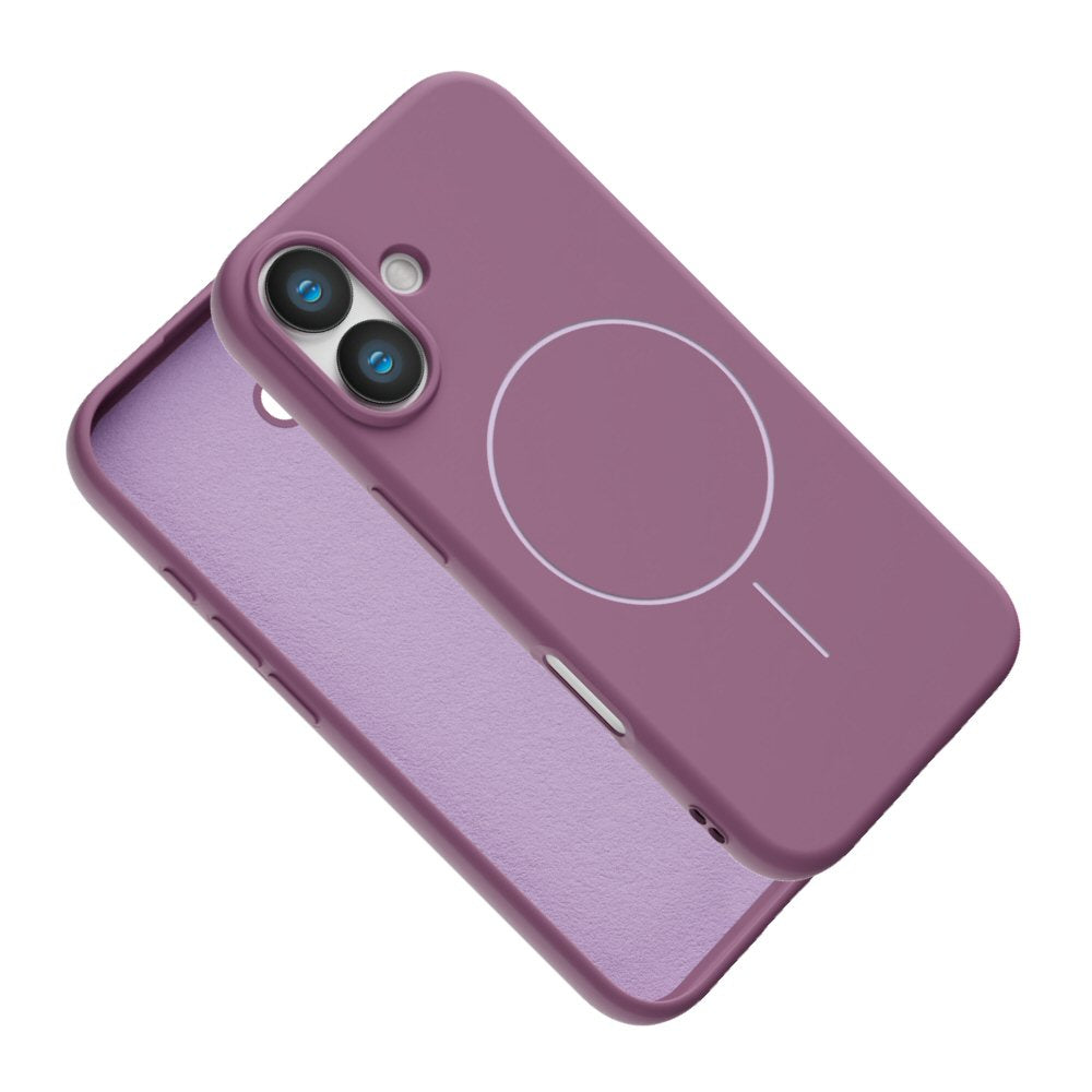 Magnetic Case for iPhone 17 - Compatible with MagSafe - Shockproof Purple Case Cover FoneFunShop